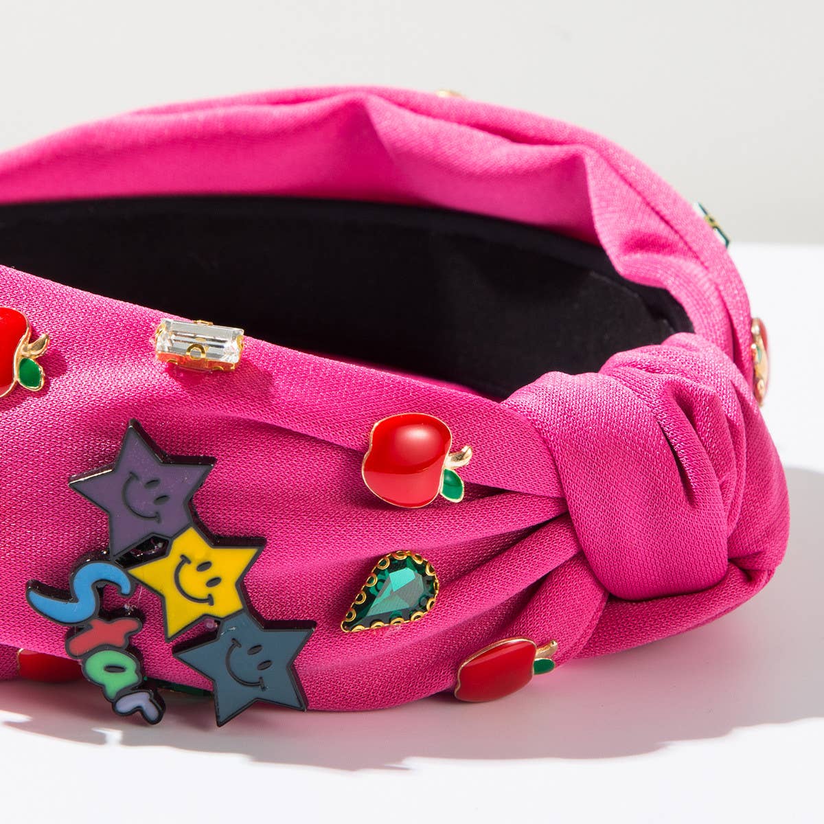 FASHIONABLE ENGLISH LETTERS DIAMOND HEADBAND_CWAHA1783