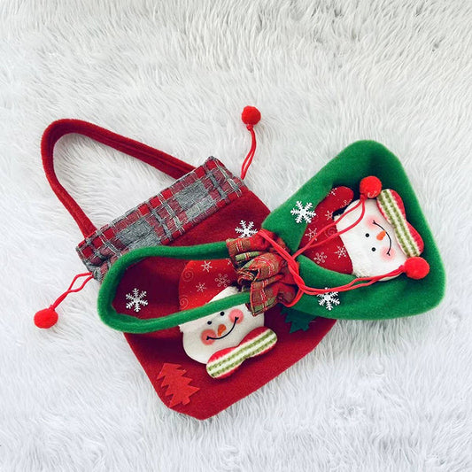 CWMM9700_CHRISTMAS EVE CANDY APPLE TOTE BAG
