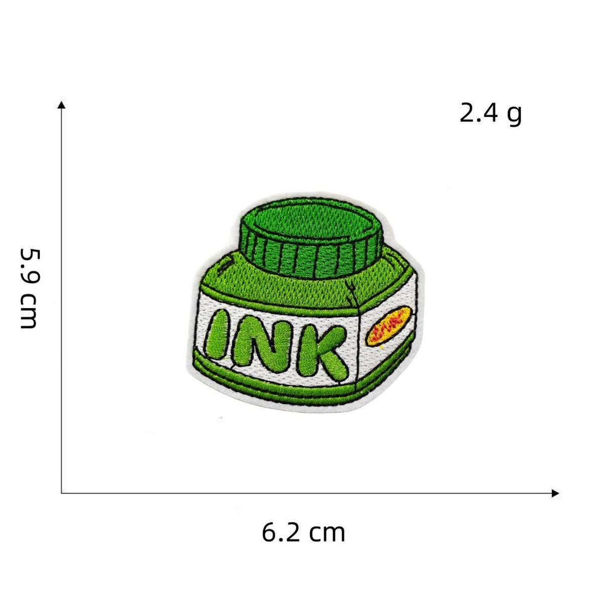 GREEN SERIES CARTOON EMBROIDERED PATCH