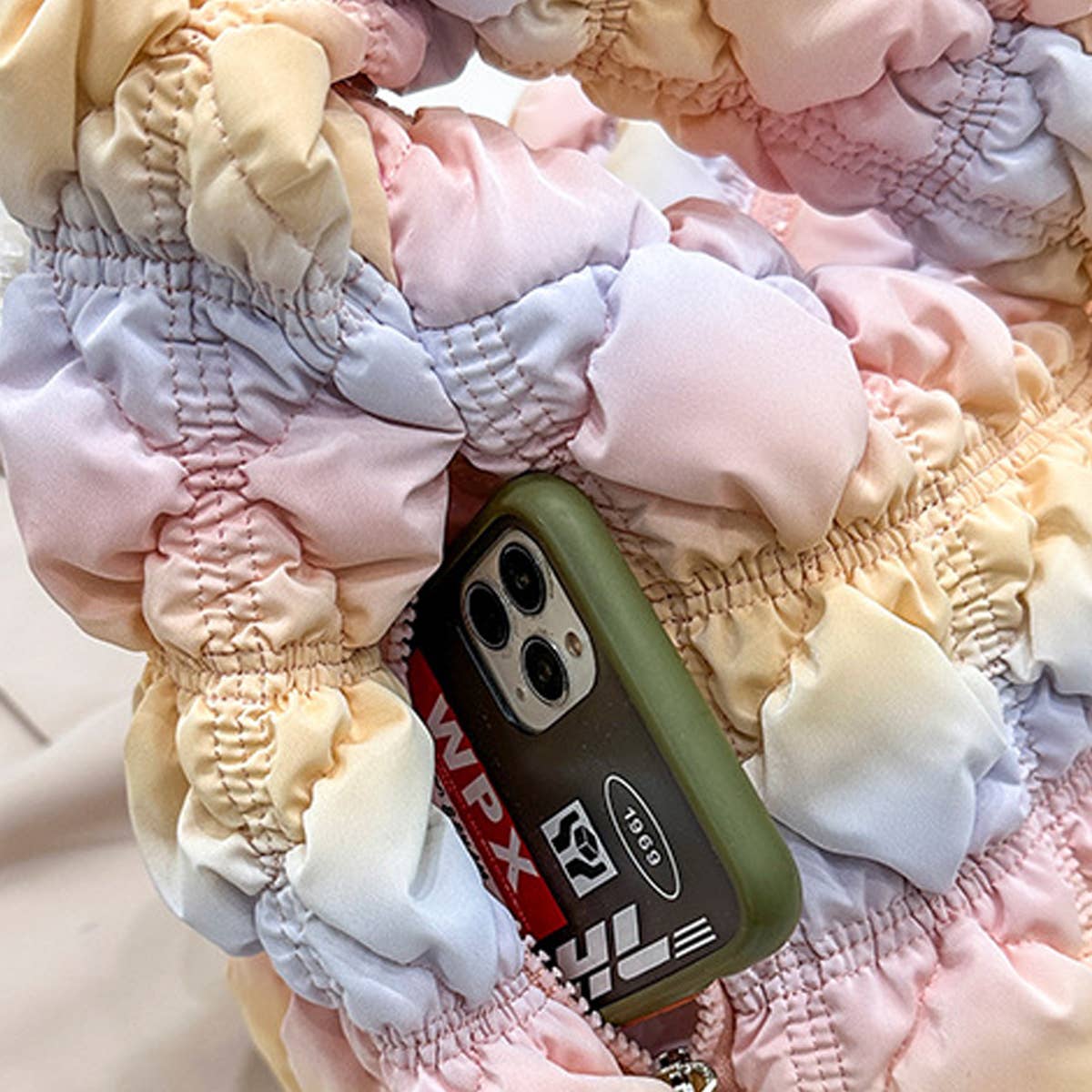 RAINBOW SERIES BIG CLOUD SHOULDER BAG_CWAB1753