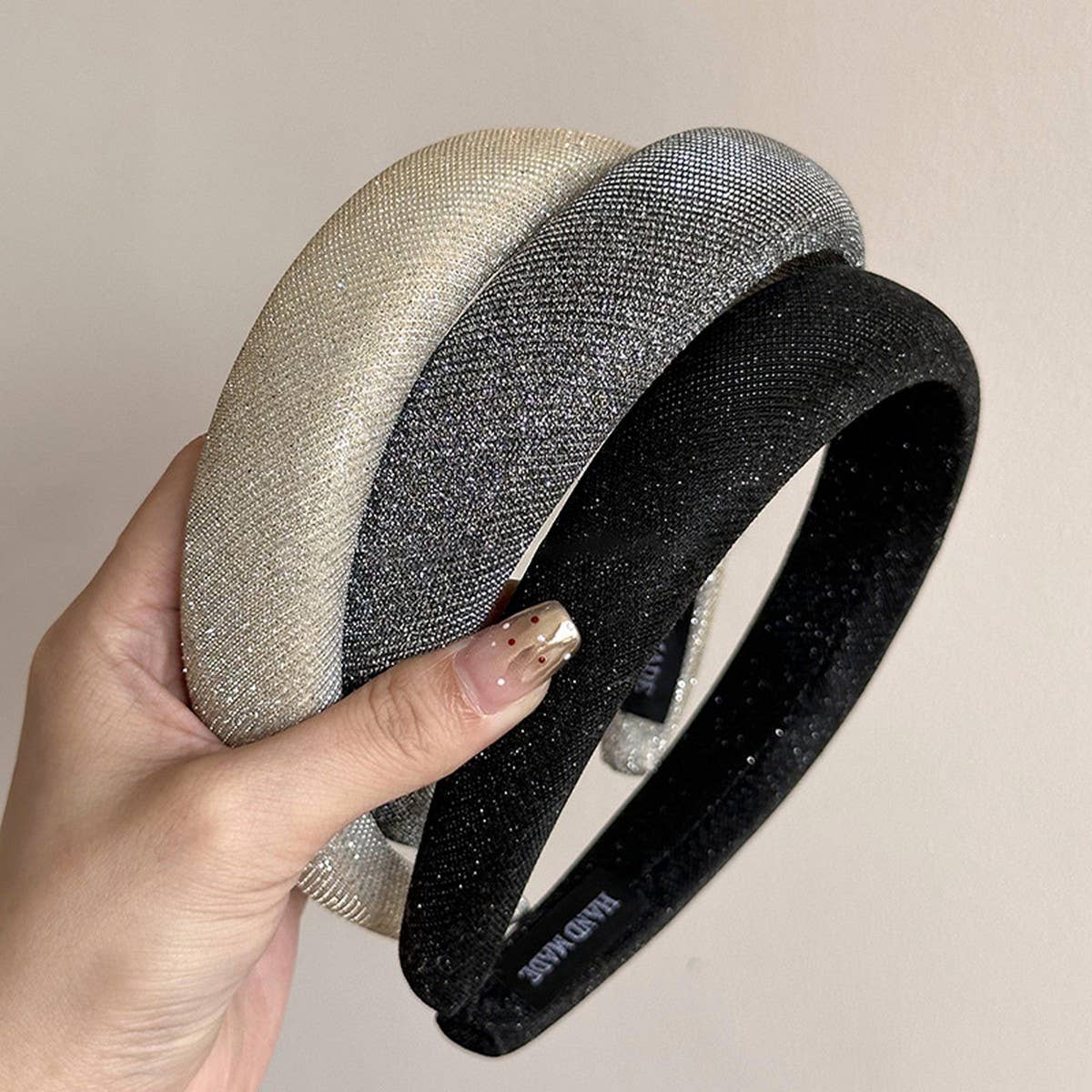 LIGHT LUXURY TEMPERAMENT SUPER SHINY HEADBAND