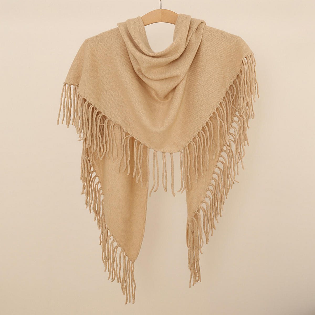 Women??¢s Warm Triangle Scarf ??Cashmere Knit_CWASC2703