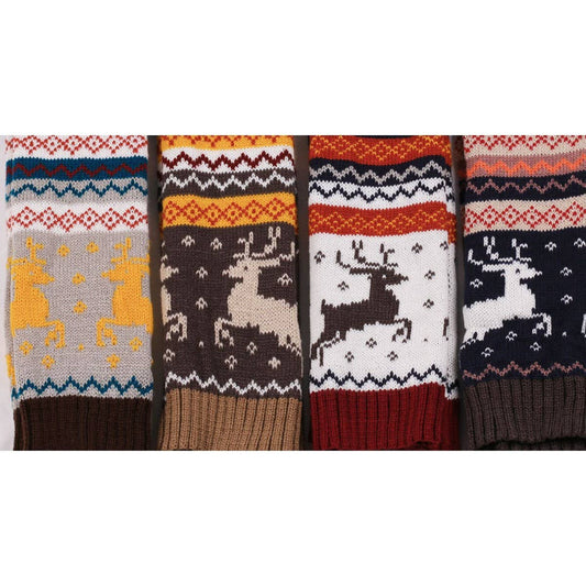 CWMS0820_Christmas Knitted Deer Leg Warmers