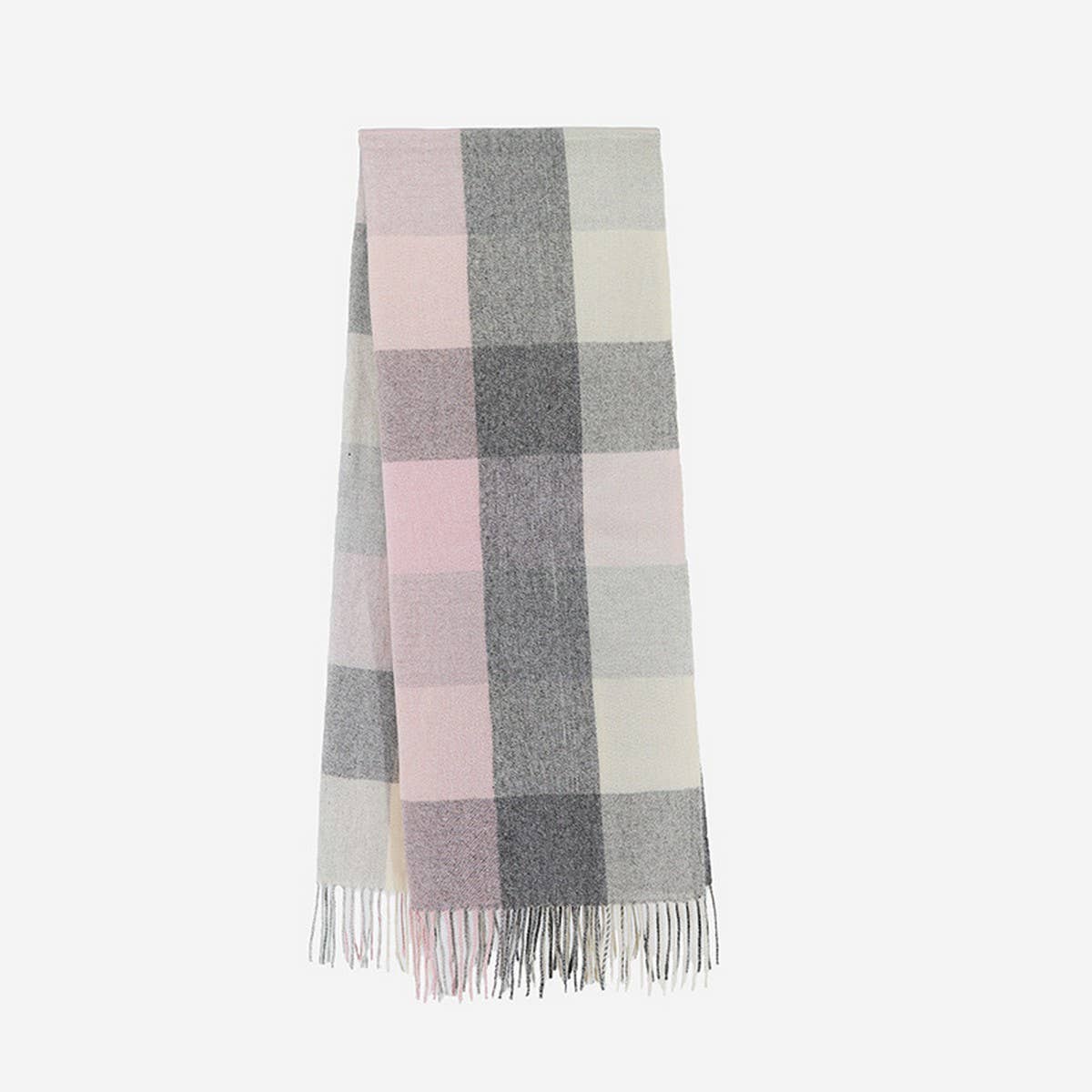 Plaid Scarf - Unisex Thick Warm Winter Shawl_CWASC1096