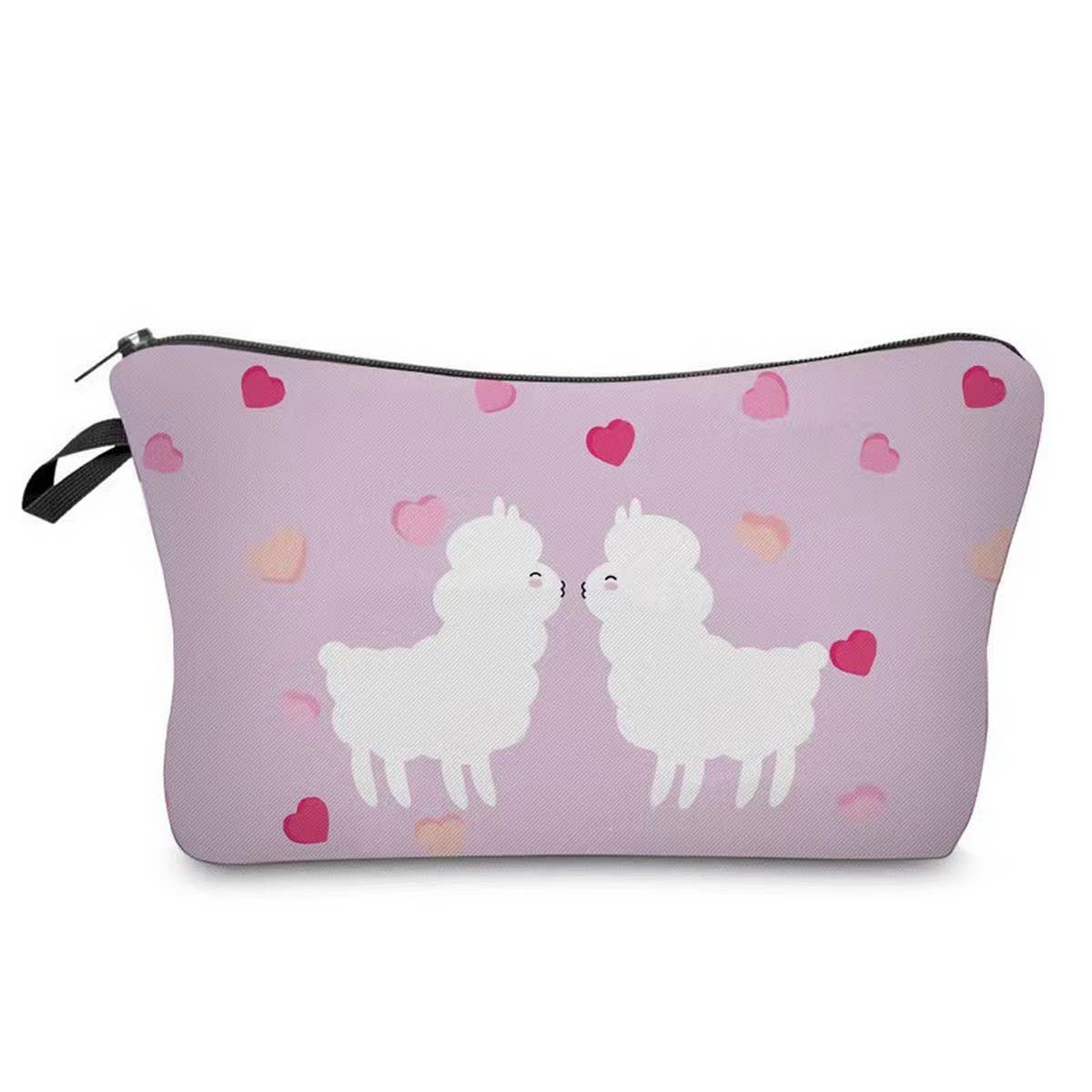 BEST-SELLING ALPACA PRINT COSMETIC BAG_CWAB2264