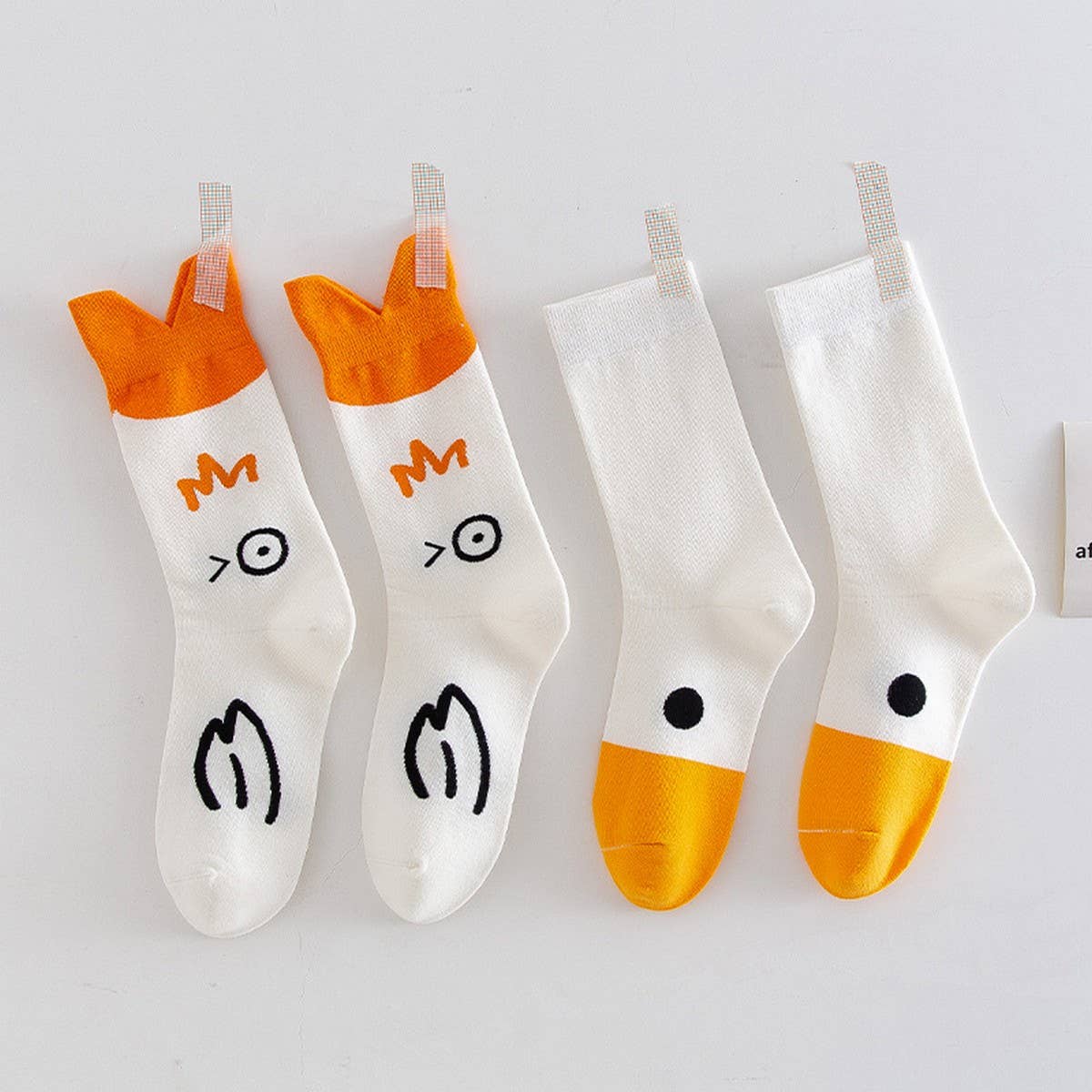 CUTE CARTOON PURE COTTON SOCKS WITH ALL SEASONS