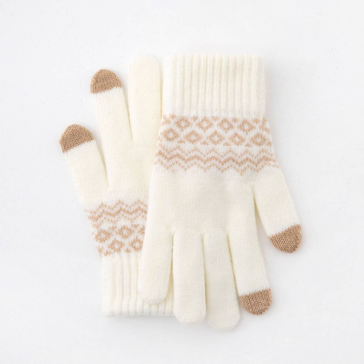 CWAG00548_WINTER WARM KNIT TOUCHSCREEN OUTDOOR GLOVES