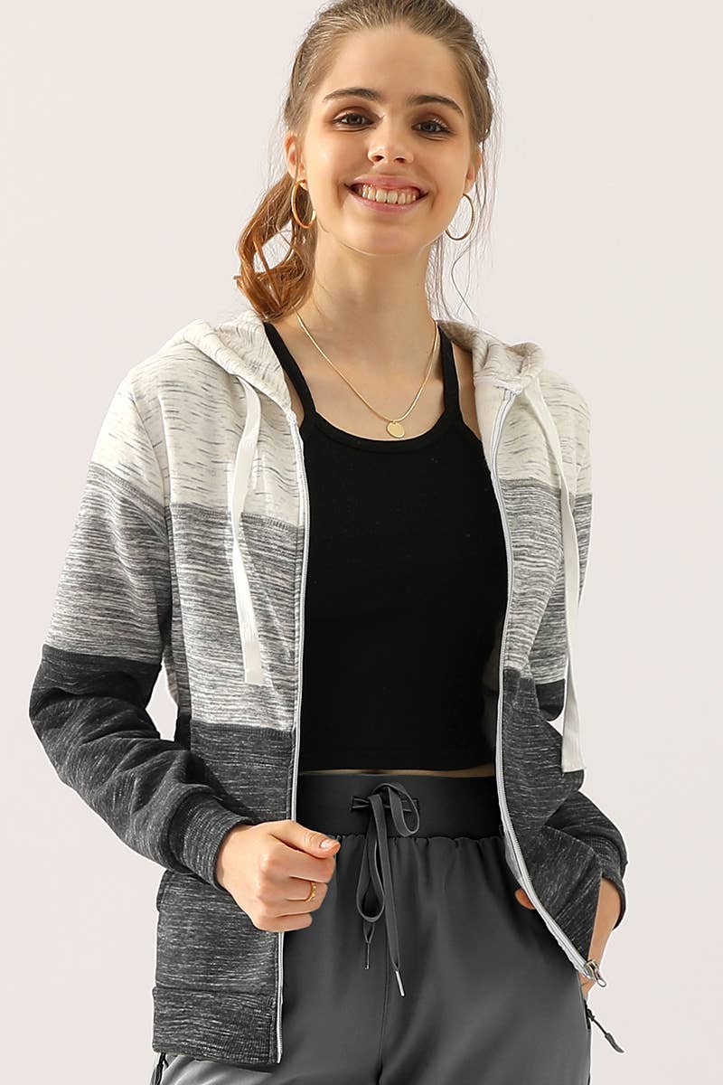 AWOHOL194_Lightweight Thin Zip-Up Hoodie Jacket