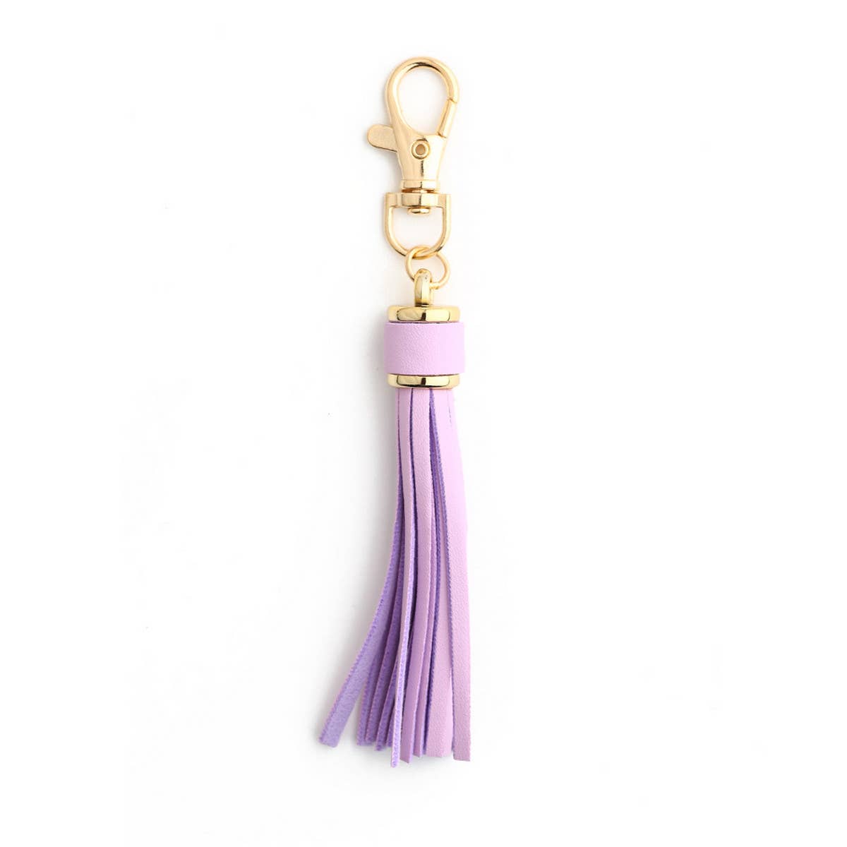 TASSEL LEATHER KEYCHAIN ACCESSORY