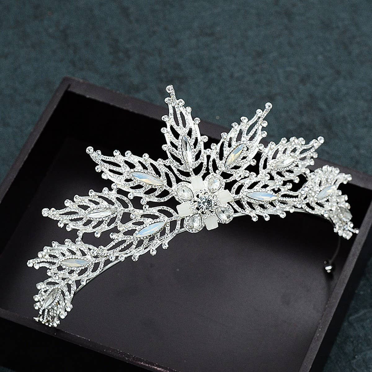 NEW BRIDAL WEDDING CRYSTAL TIARA CROWN