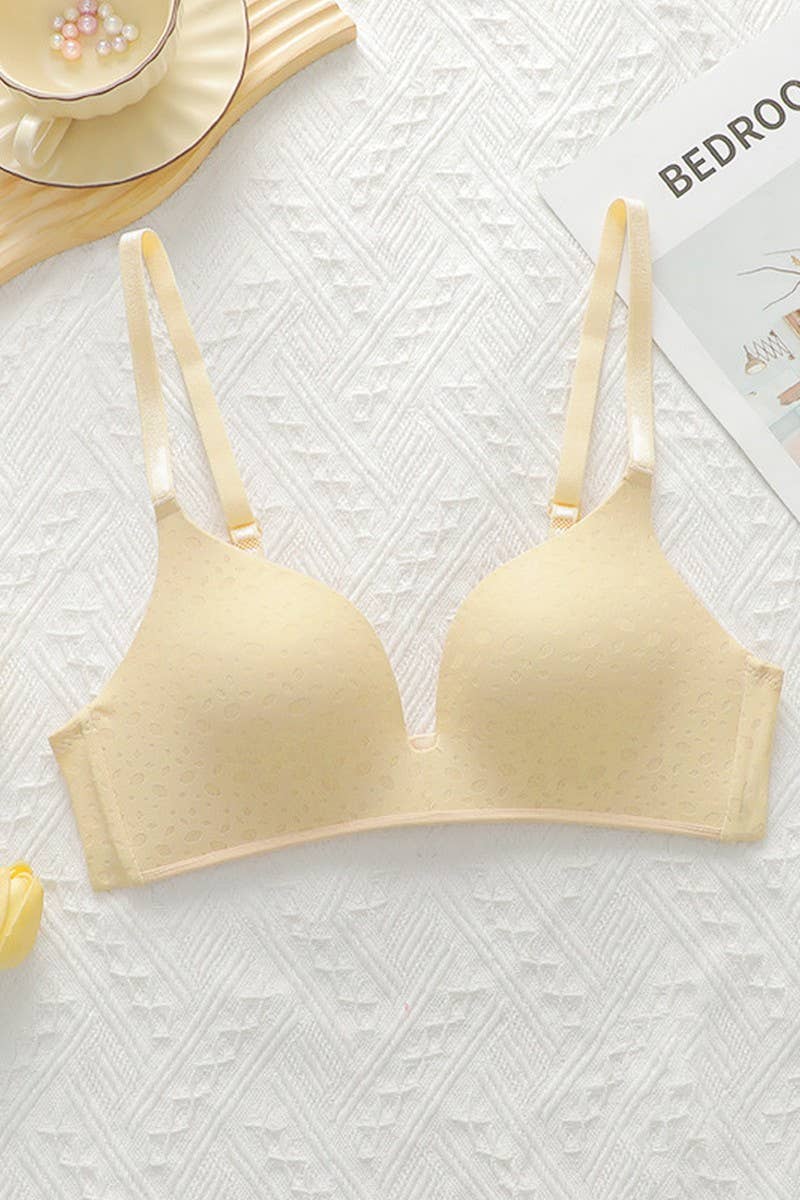 CWMU00293_SOLID COLOR SEXY PUSH UP SIDE SUPPORT BRA