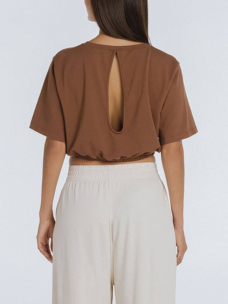 Fitness top Outdoor running sports yoga clothing