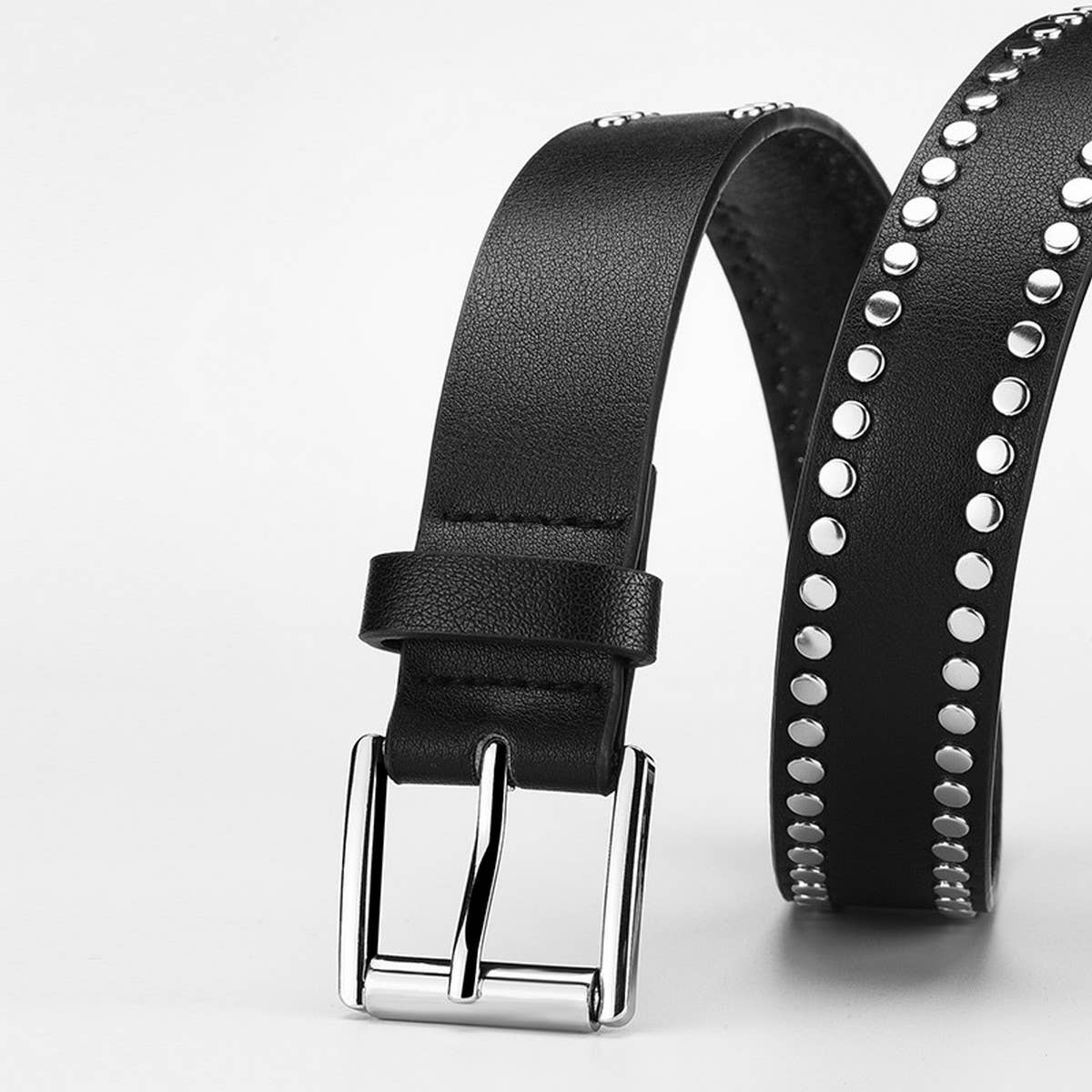 VERSATILE NEW STYLE PUNK RIVET BELT_CWABE0583