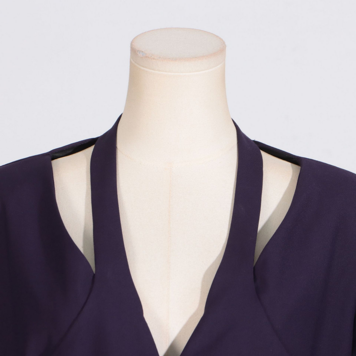 Street Style V-Neck Loose Long Blazer for Women_CWOCO1258