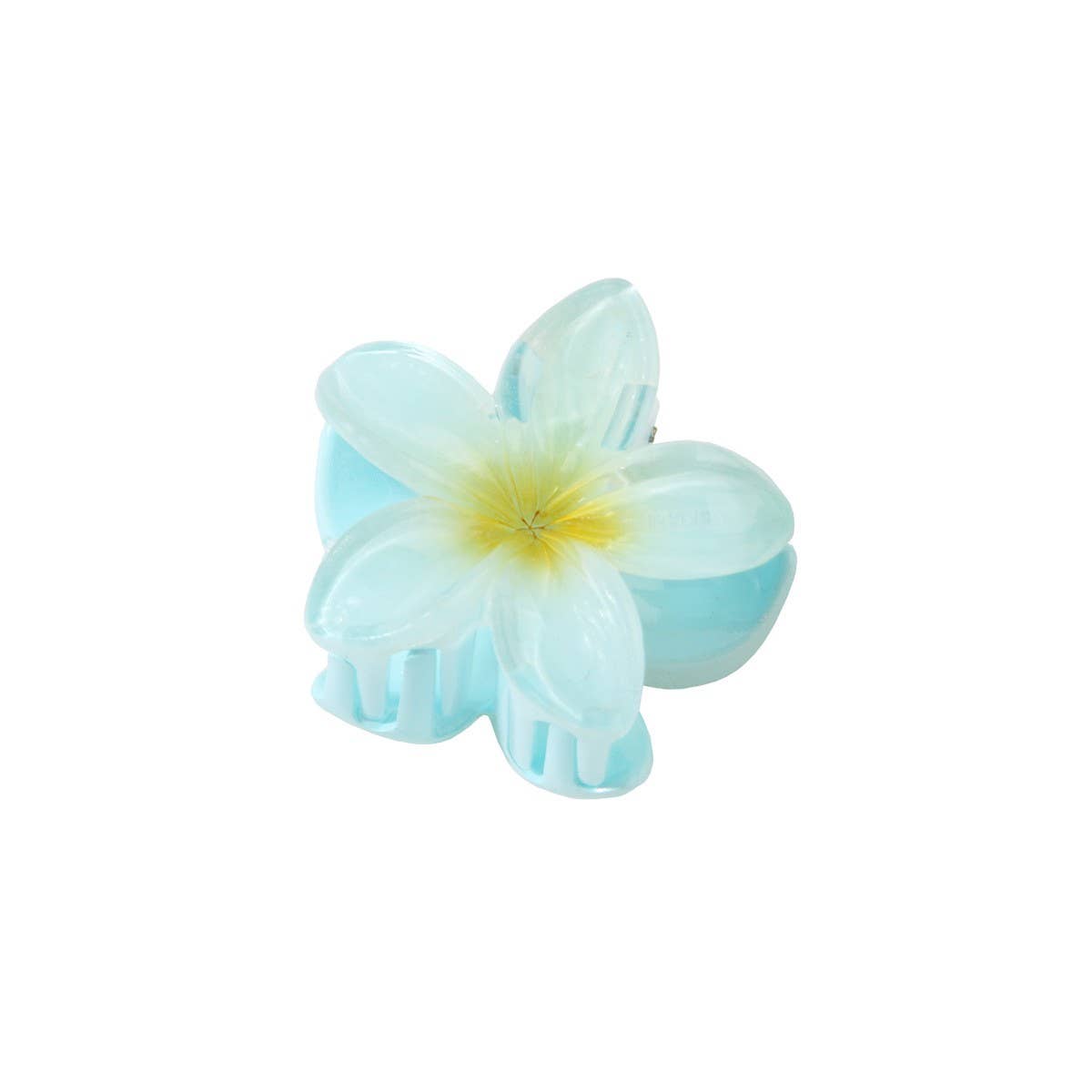 Candy Color Plumeria Hair Claw, Sweet Floral Clip_CWMM4985