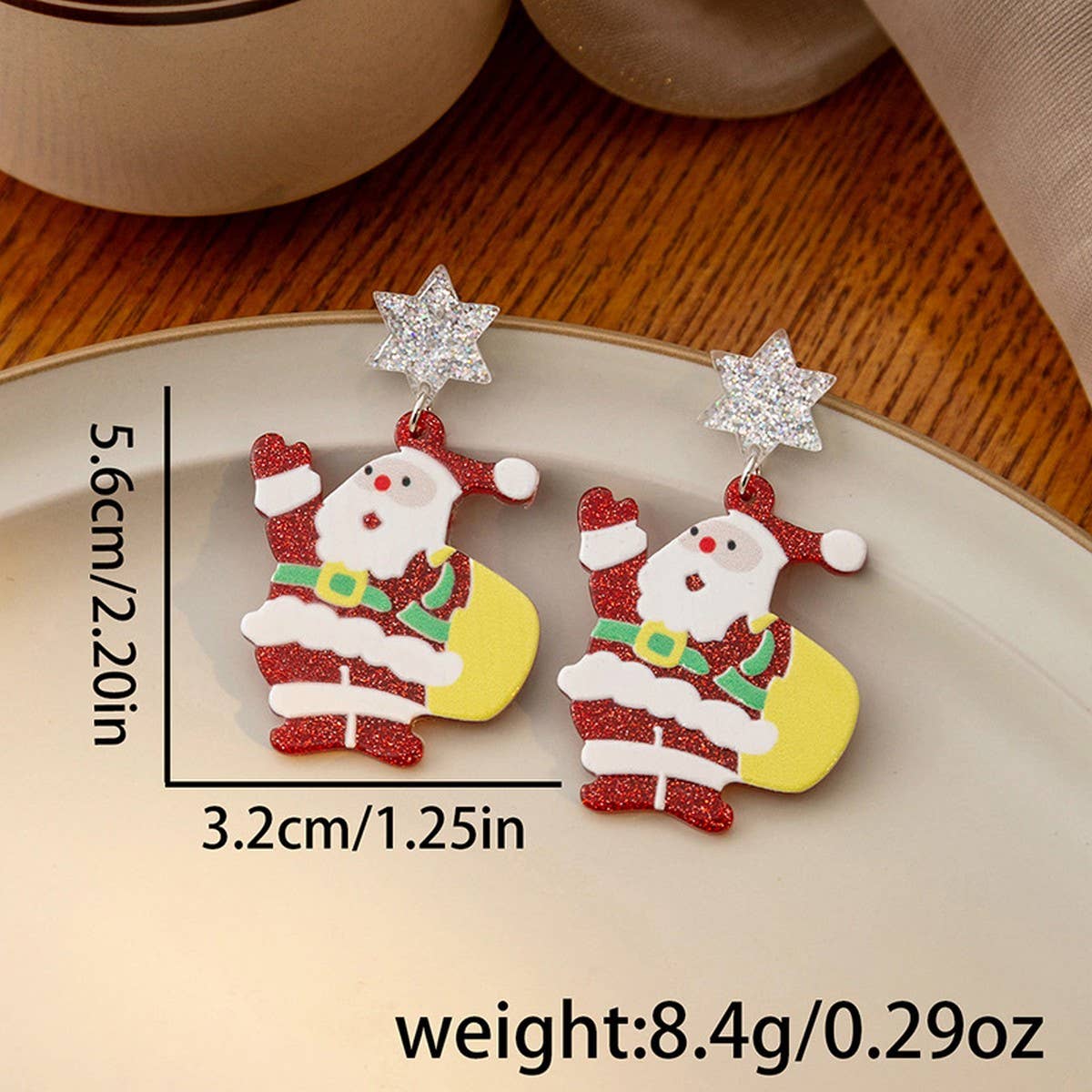 CHRISTMAS SIMPLE AND VERSATILE CARTOON EARRINGS