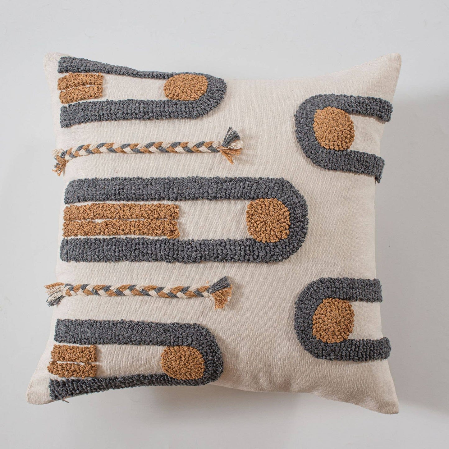 MULTI FLEECE PATTERNED COZY PILLOW COVER