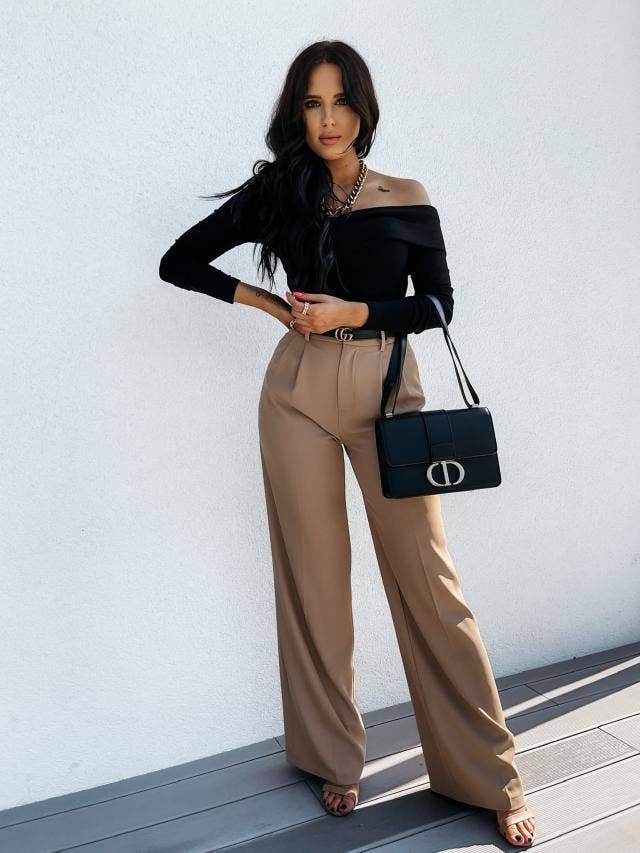 STYLISH SEXY OFF-THE-SHOULDER LONG SLEEVE T-SHIRT