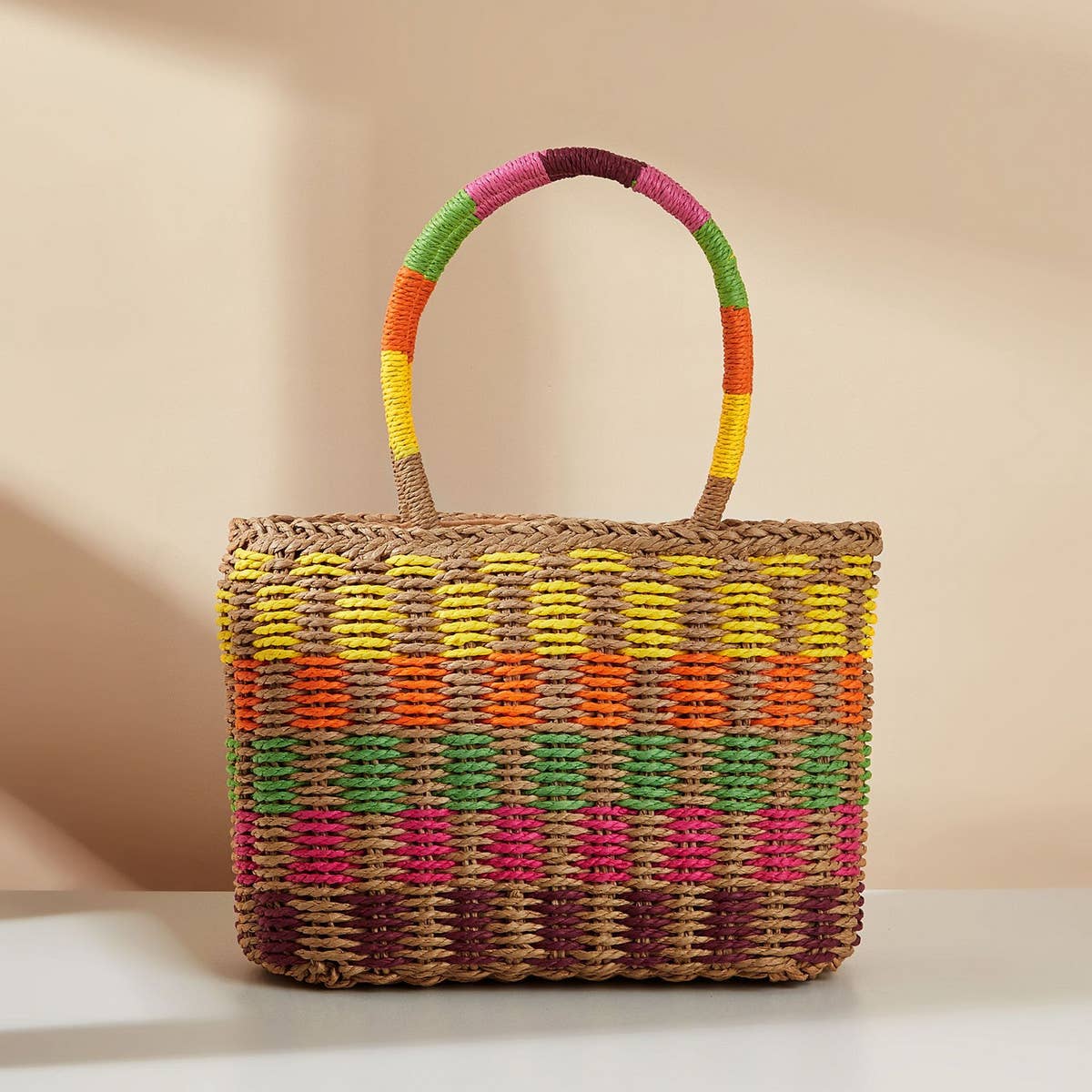 NEW CUTE PORTABLE STRAW BAG_CWAB1965