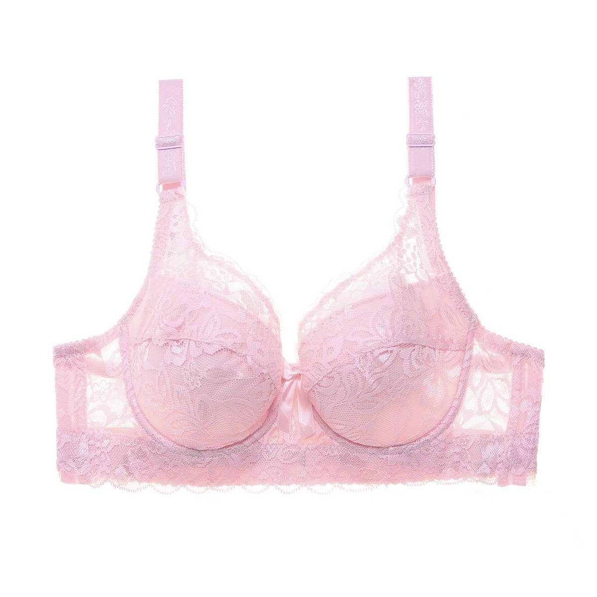 WOMEN PLUS LACE ADJUSTABLE BRA
