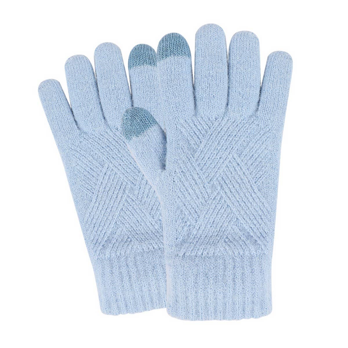 WINTER WOMEN'S TOUCH SCREEN KNITTED GLOVES_CWAG0375