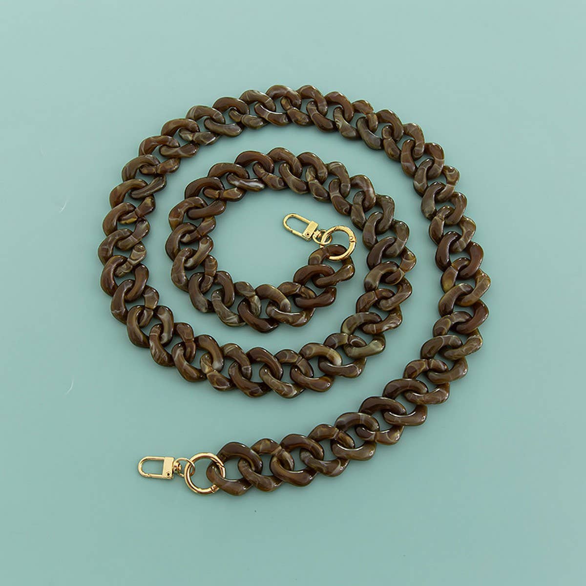 47in" Acrylic Diamond Bag Strap -Colorful Chain_CWMM5058