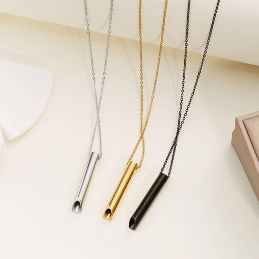 ALL-MATCH FASHIONABLE WHISTLE NECKLACE_CWAJE2433