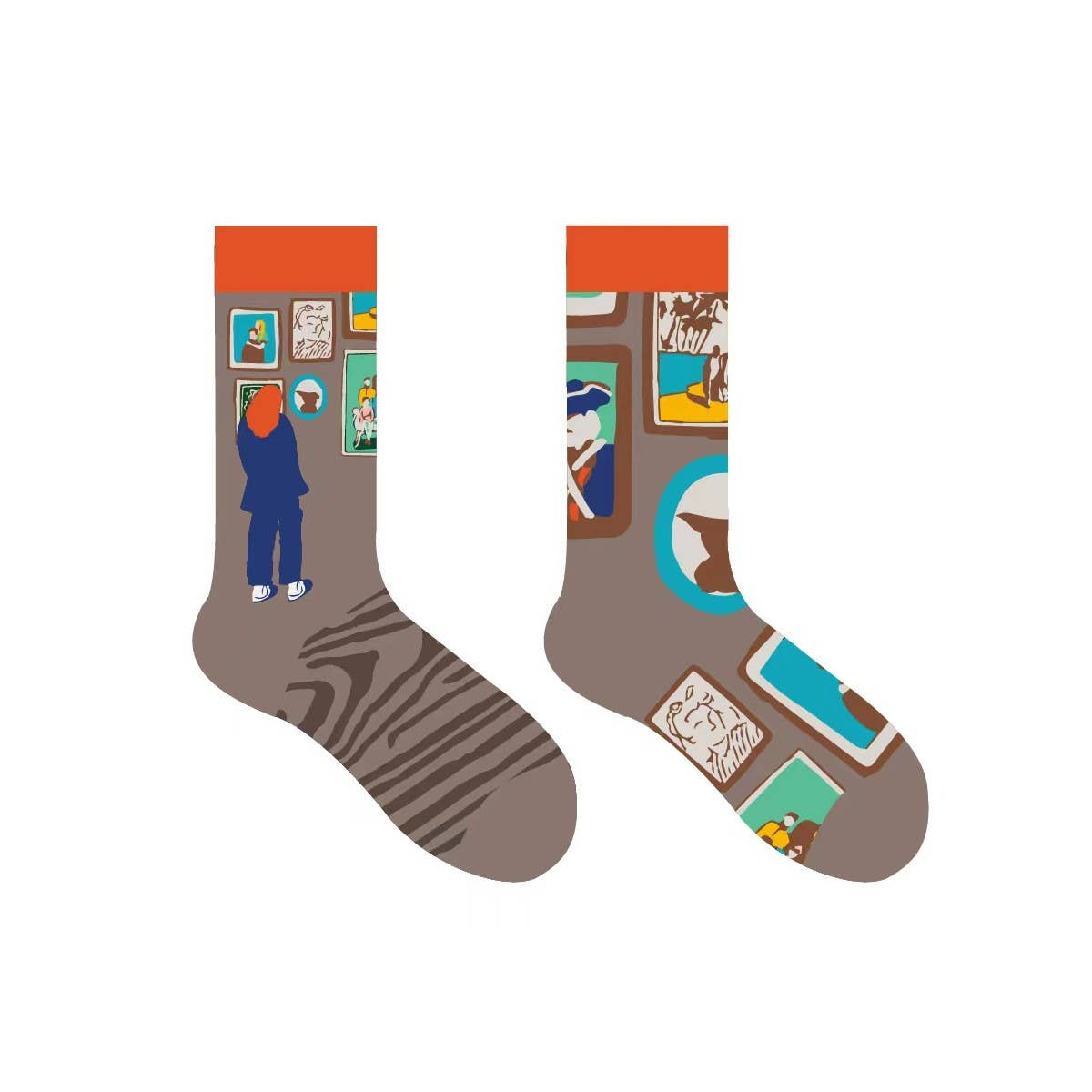 CASUAL ALL-MATCH MID-CALF SOCKS_CWMS1010