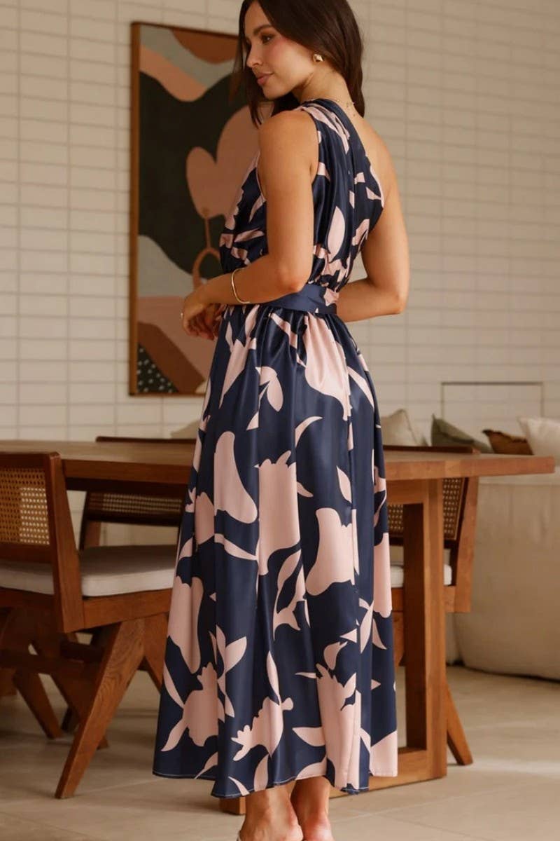 CWDMD5865_NEW SUMMER SHOULDER BELT SWING DRESS