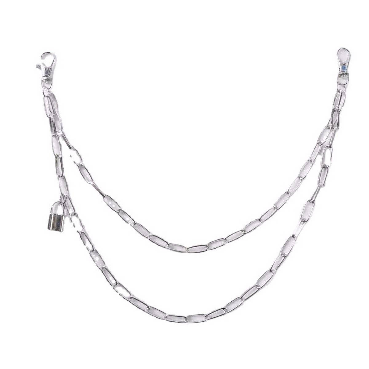 PUNK STYLE PERSONALITY HIP HOP PANTS CHAINS_CWMM0643