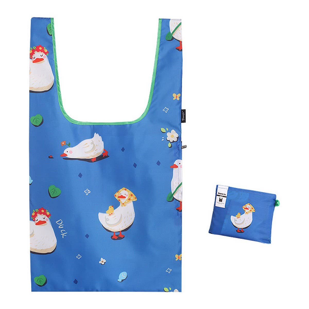 FOLDING DOUBLE SHOPPING BAG LARGE HANDBAG_CWAB1818