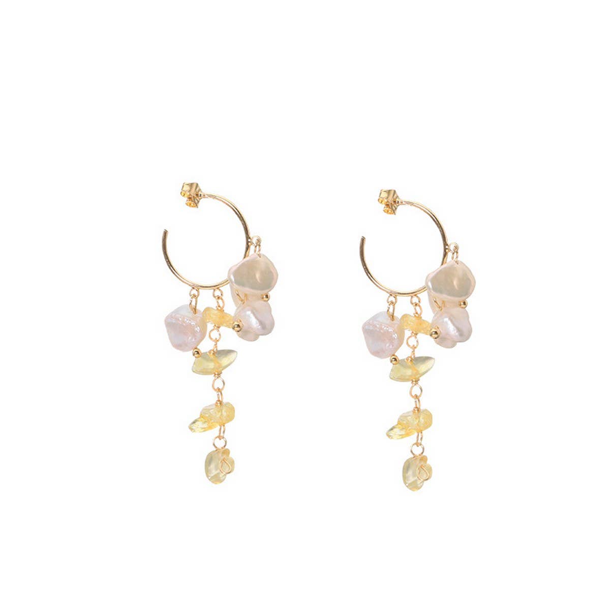 WOMEN'S HIGH-END NATURAL PEARL EARRINGS