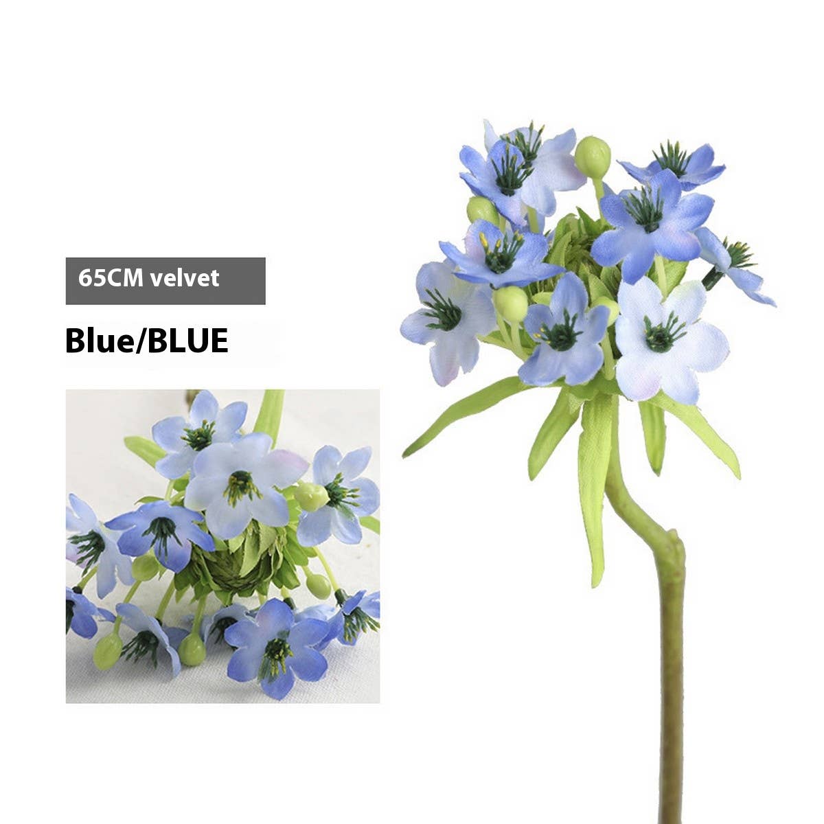 Velvet Artificial Fresh Bouquet Handheld Flower