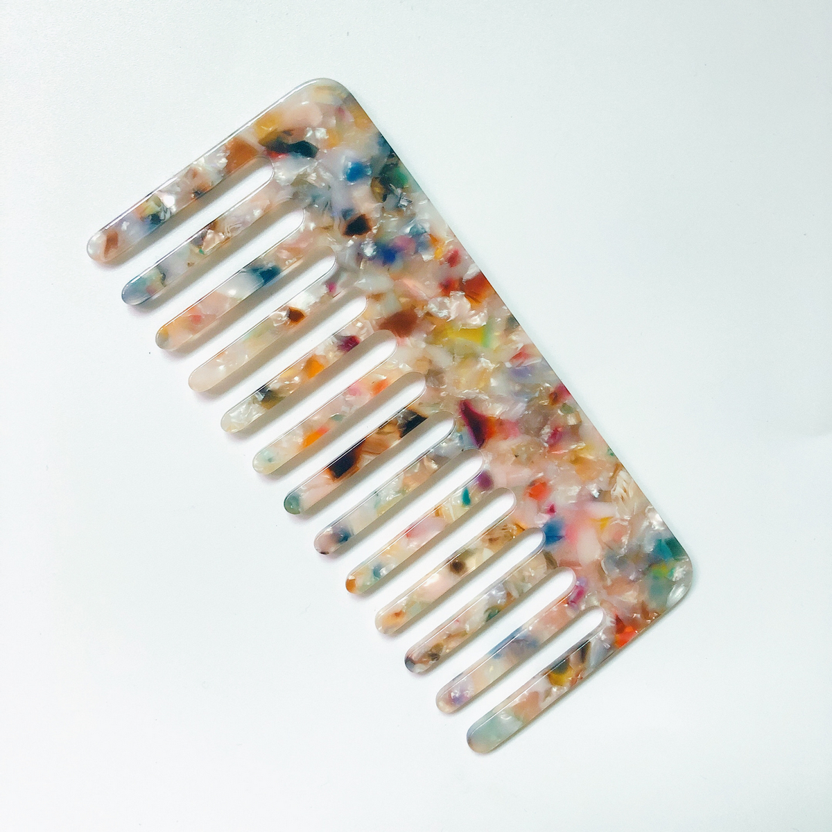 SIMPLE ACETIC ACID ANTI-STATIC HAIR COMB