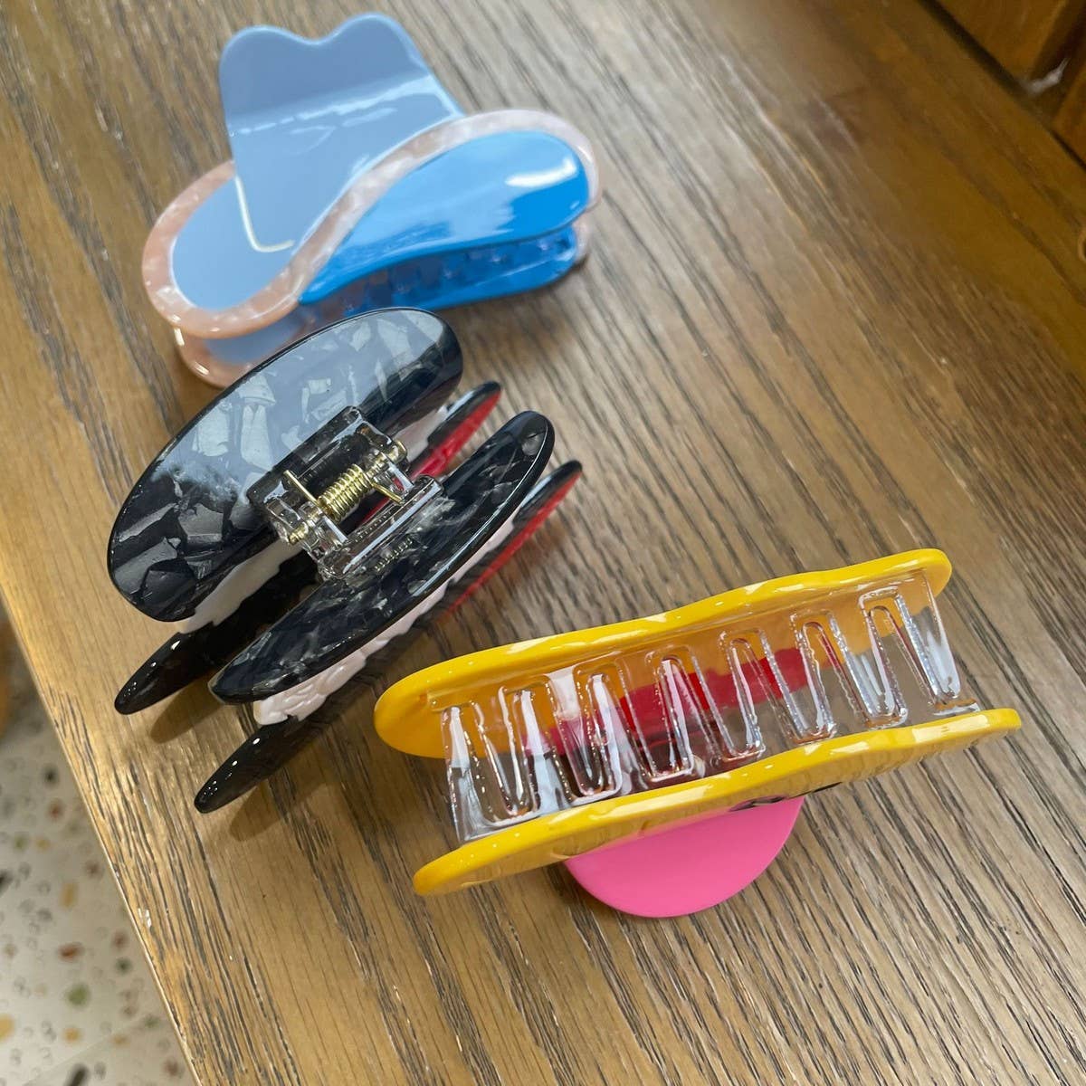 RETROFLOWER HAIR ACCESSORIES HAIR CLAW CLIP FLOWER