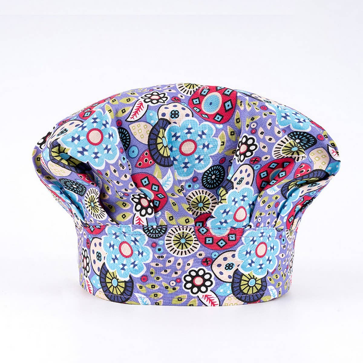 SURGICAL CAP MEDICAL PUFFY CAP PRINTED WORK CAP_CWAH3382