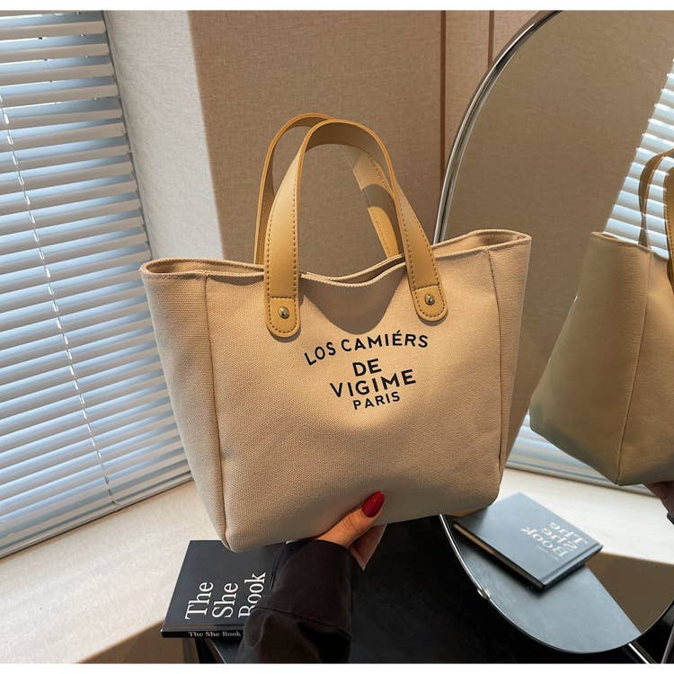 Large-capacity simple and casual bucket bag