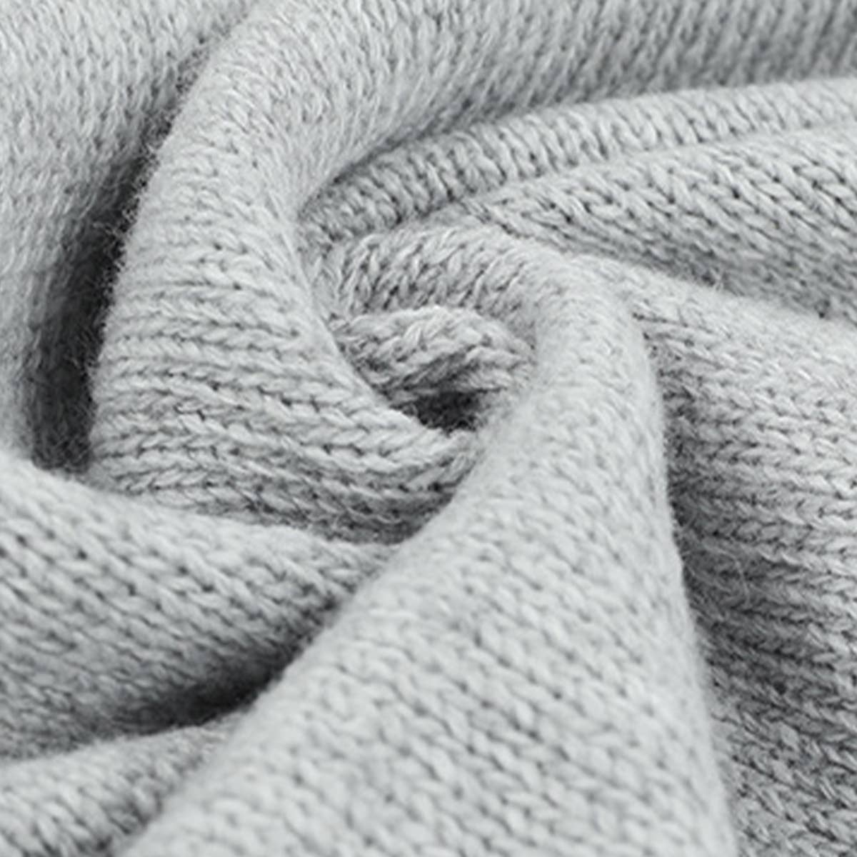 SOLID COLOR LACE-UP SWEATER CARDIGAN