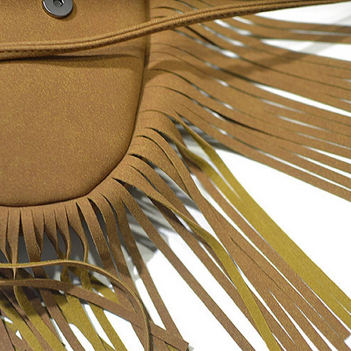 CWAB4566_FLAP WOVEN HALF CIRCLE TASSEL SHOULDER BAG