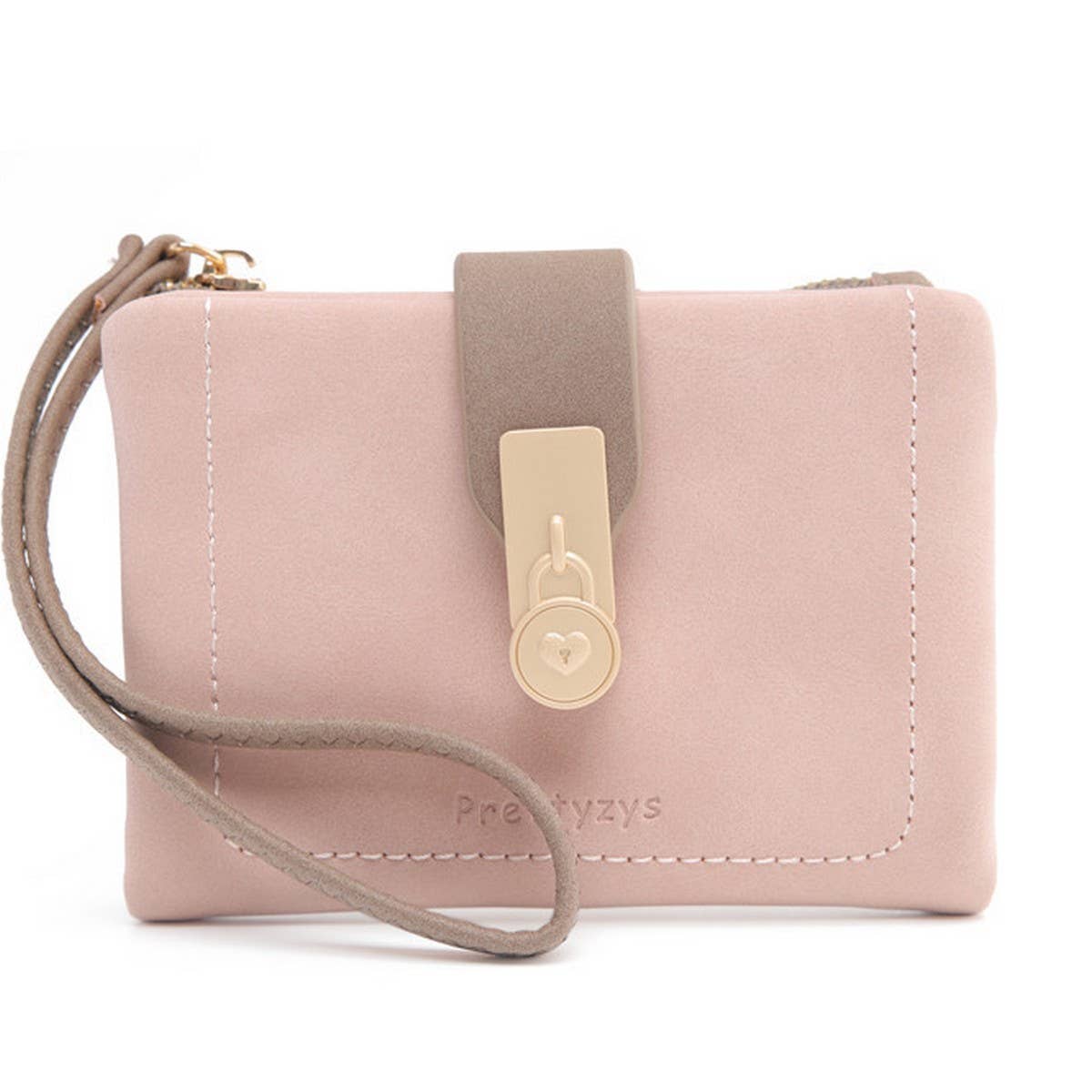 SHORT WOMEN'S SOLID COLOR FOLDING COIN PURSE_CWAB2340