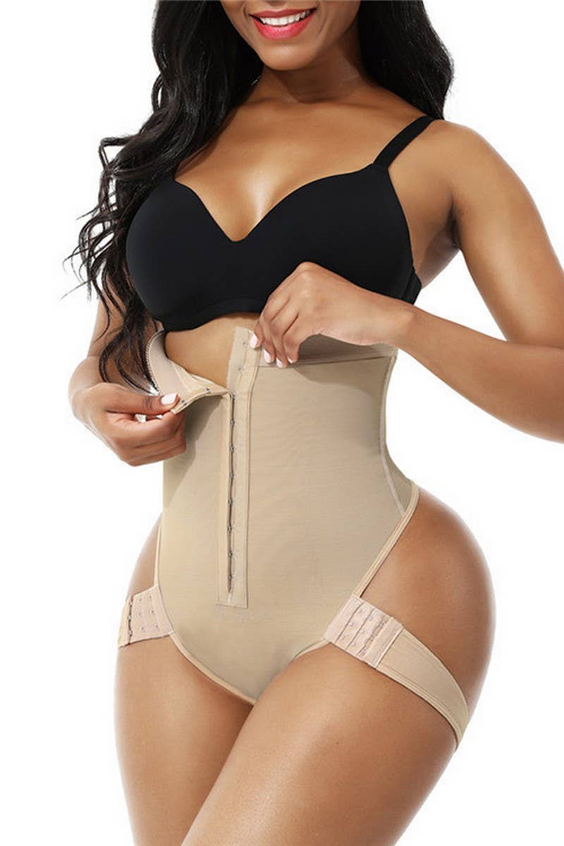 CWMU0315_HIGH WAISTED TUMMY SCULPTING BODY SHAPING PANTIES