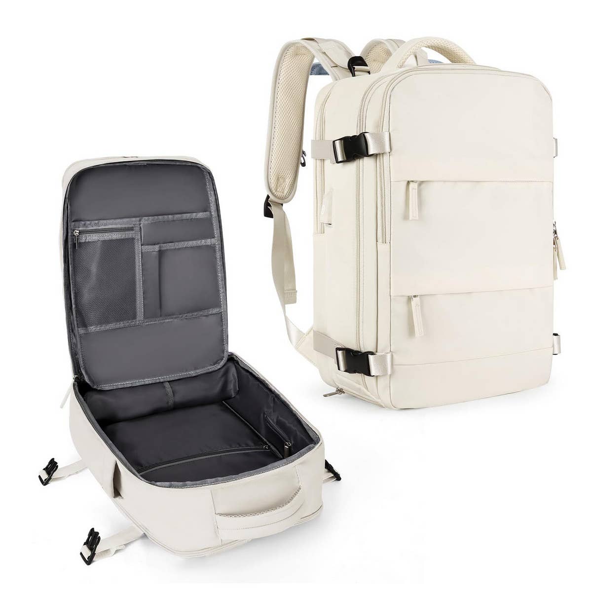 STYLISH WATERPROOF BACKPACK TOILETRY TRAVEL BAG_CWAB2349