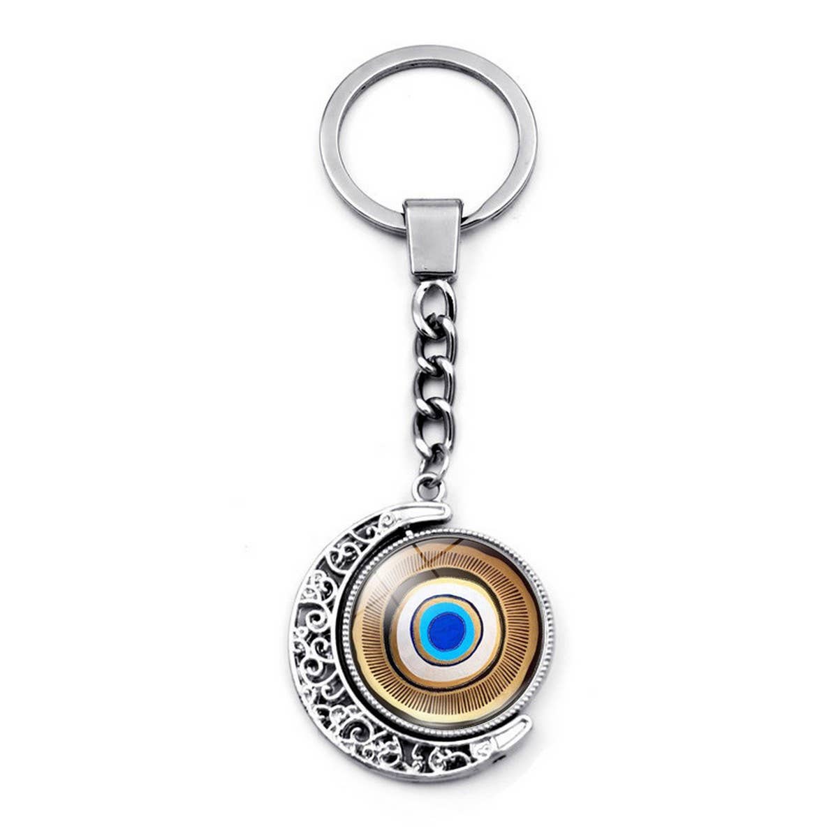 DEVIL'S EYE KEYCHAIN PENDANT