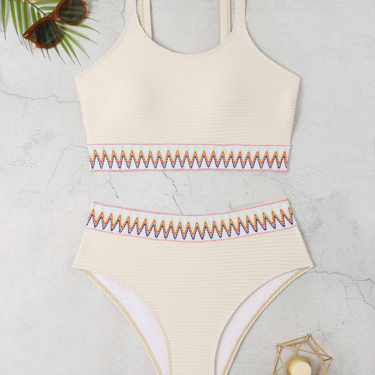 Sexy High-Waist Bikini - Plus Size Swimwear