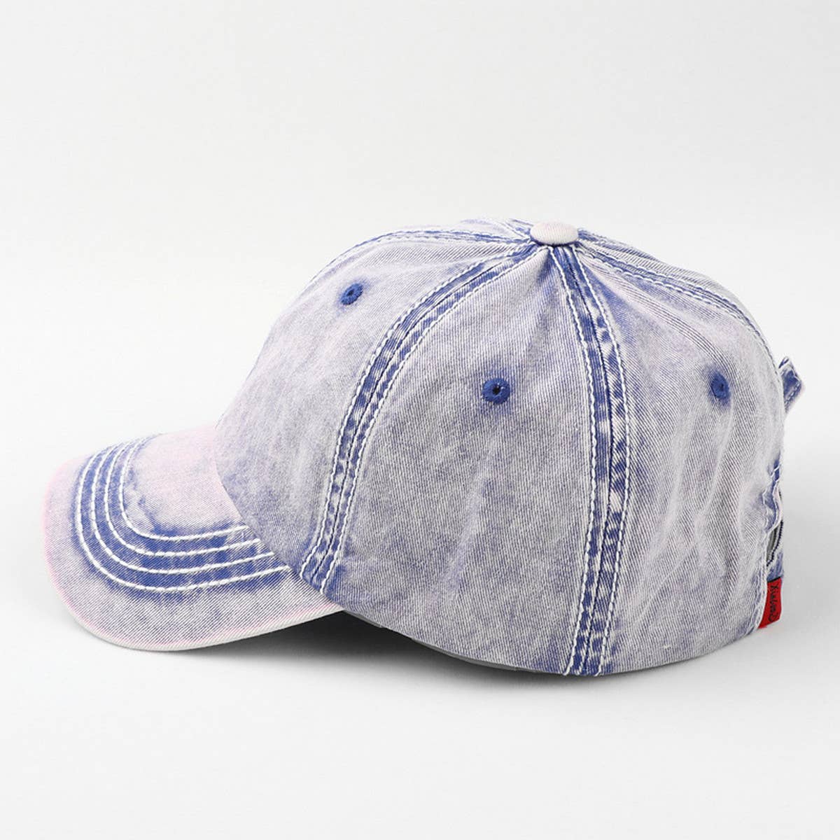 Spring Cotton Color Block Baseball Cap CWAH1144