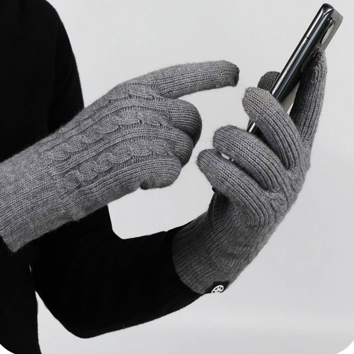 OUTDOOR CYCLING KNITTED TOUCH SCREEN GLOVES_CWMM2882