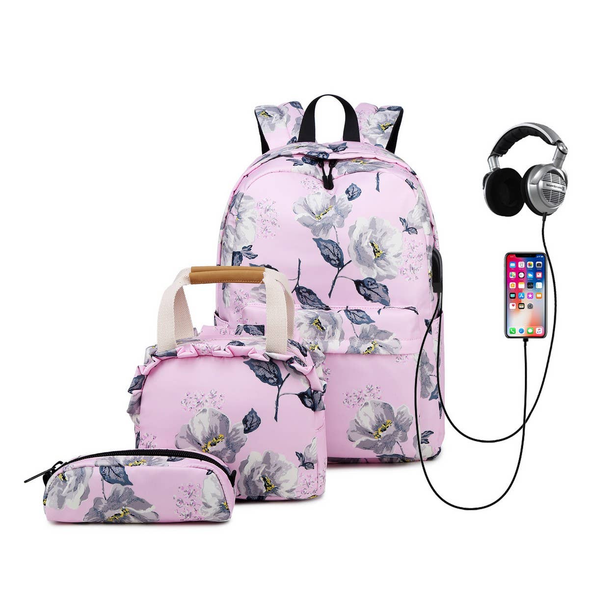 Backpacks for School??œFloral Oxford Large Capacity_CWAB5512