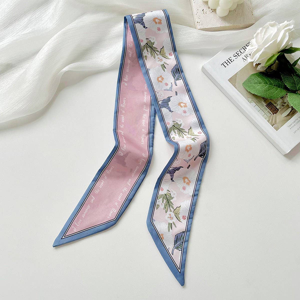 WOMEN VERSATILE PRINTED FLORAL HAIRBAND