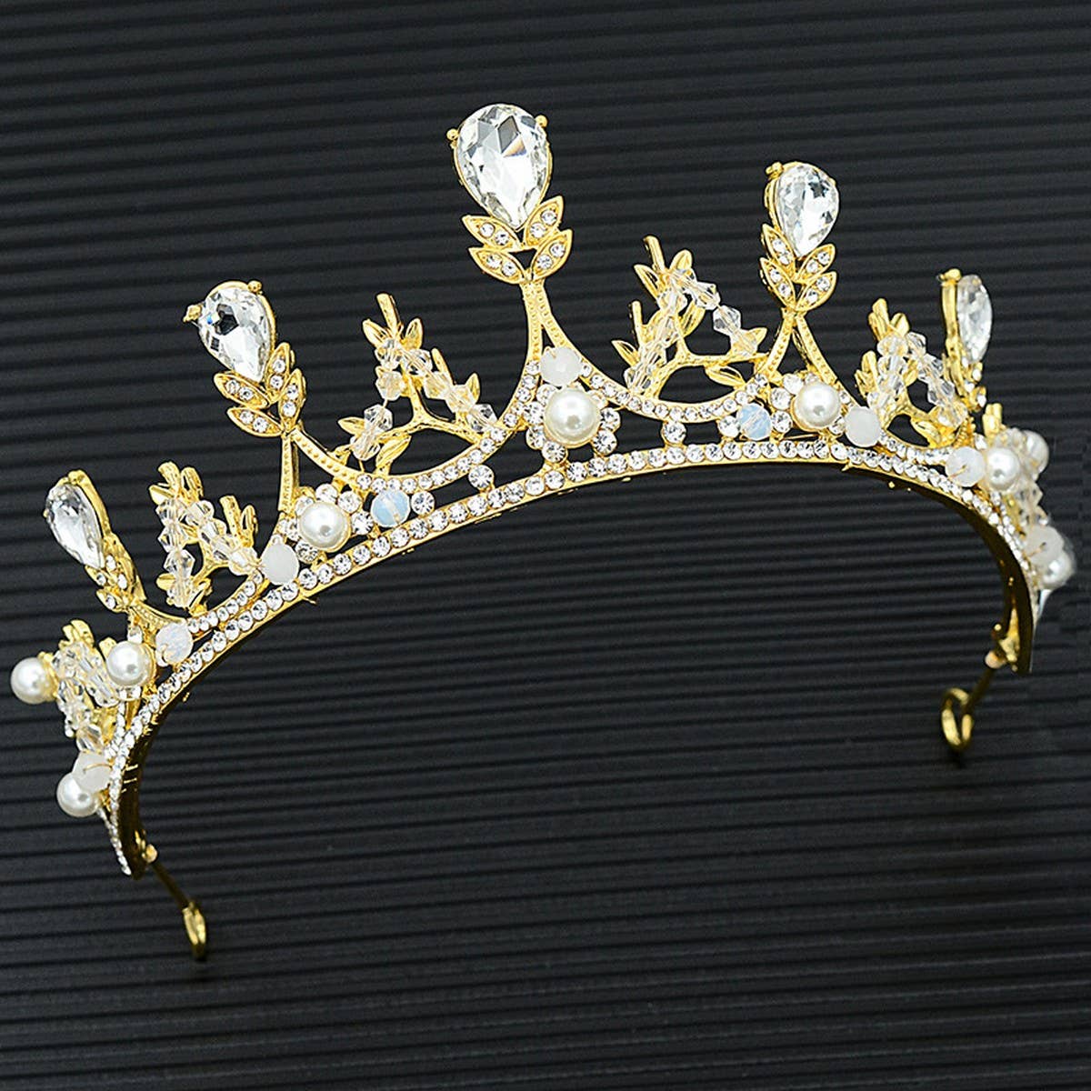 NEW BRIDAL WEDDING CRYSTAL TIARA CROWN
