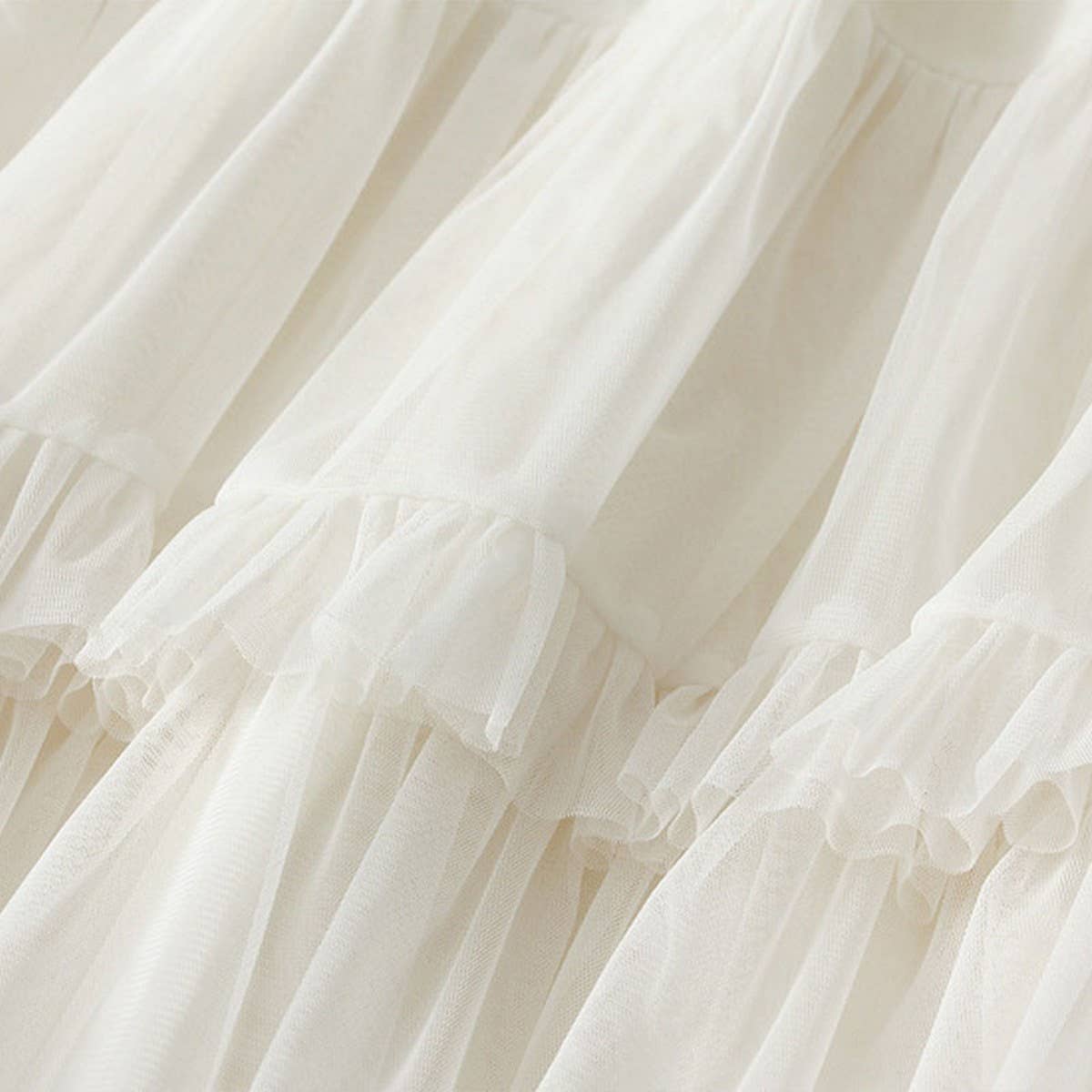 Sweet Fairy-Tale Cake Layered Pencil Skirt